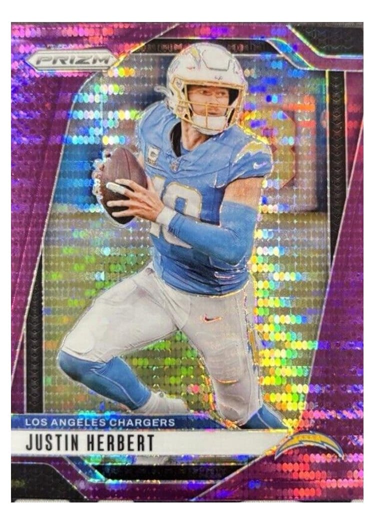 2024 Panini Prizm Base Set Justin Herbert #157 card