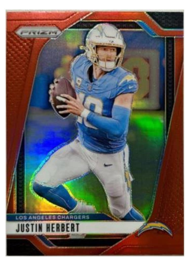 2024 Panini Prizm Base Set Justin Herbert #157 card