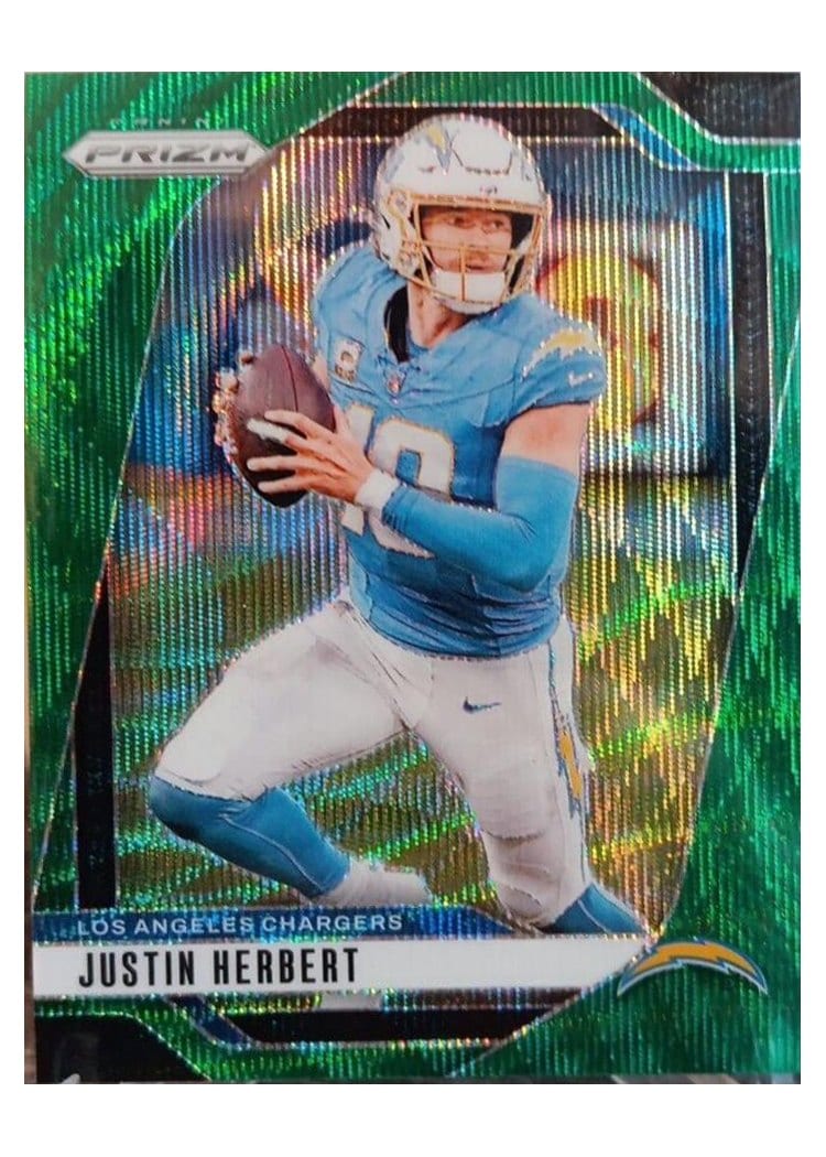 2024 Panini Prizm Base Set Justin Herbert #157 card