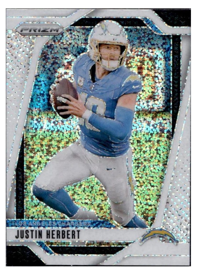 2024 Panini Prizm Base Set Justin Herbert #157 card