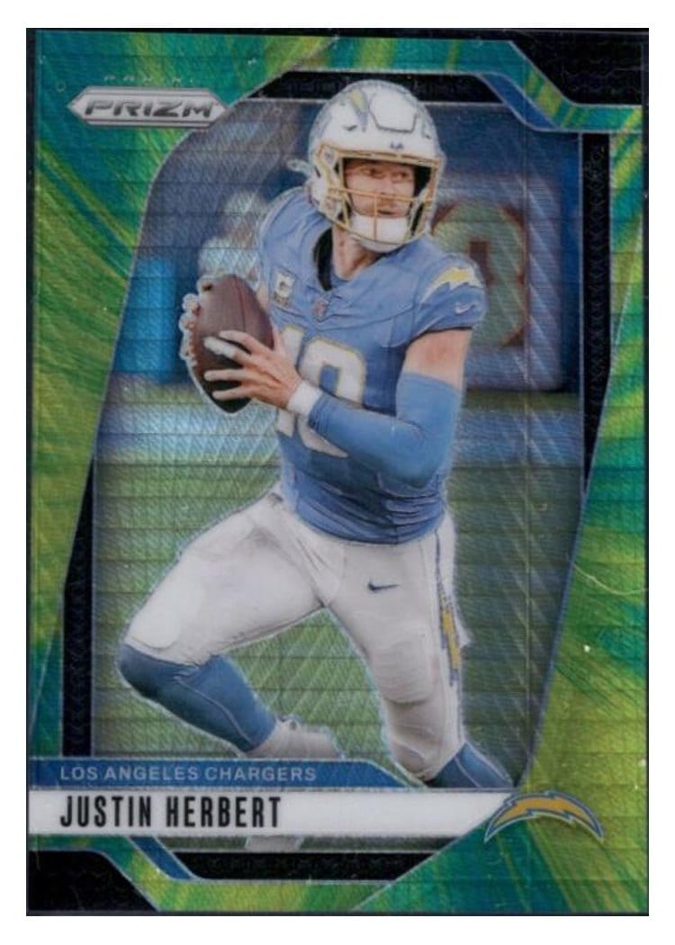 2024 Panini Prizm Base Set Justin Herbert #157 card
