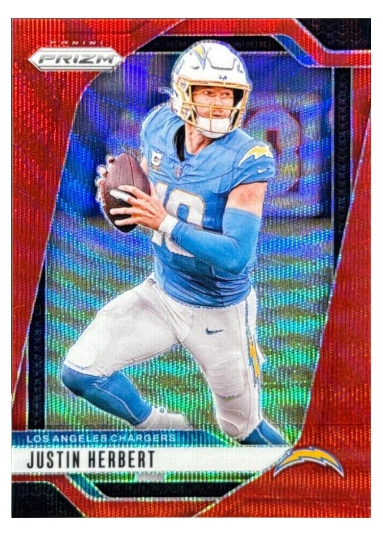2024 Panini Prizm Base Set Justin Herbert #157 card