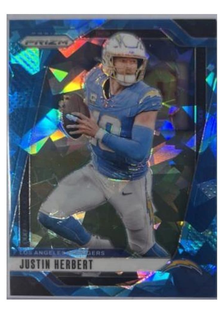 2024 Panini Prizm Base Set Justin Herbert #157 card
