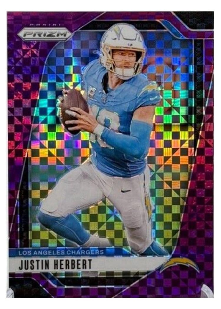 2024 Panini Prizm Base Set Justin Herbert #157 card