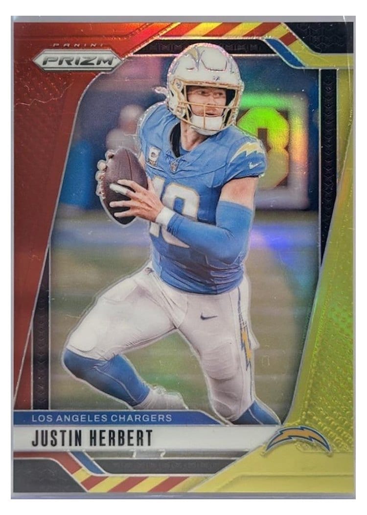 2024 Panini Prizm Base Set Justin Herbert #157 card