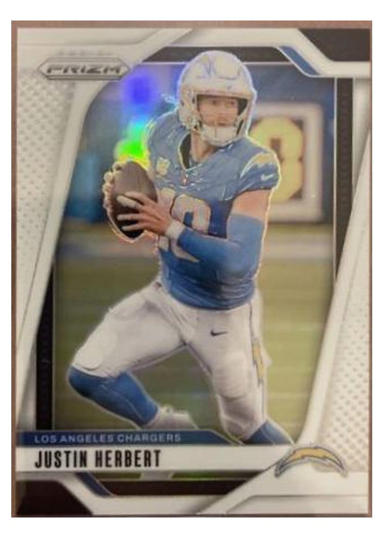 2024 Panini Prizm Base Set Justin Herbert #157 card