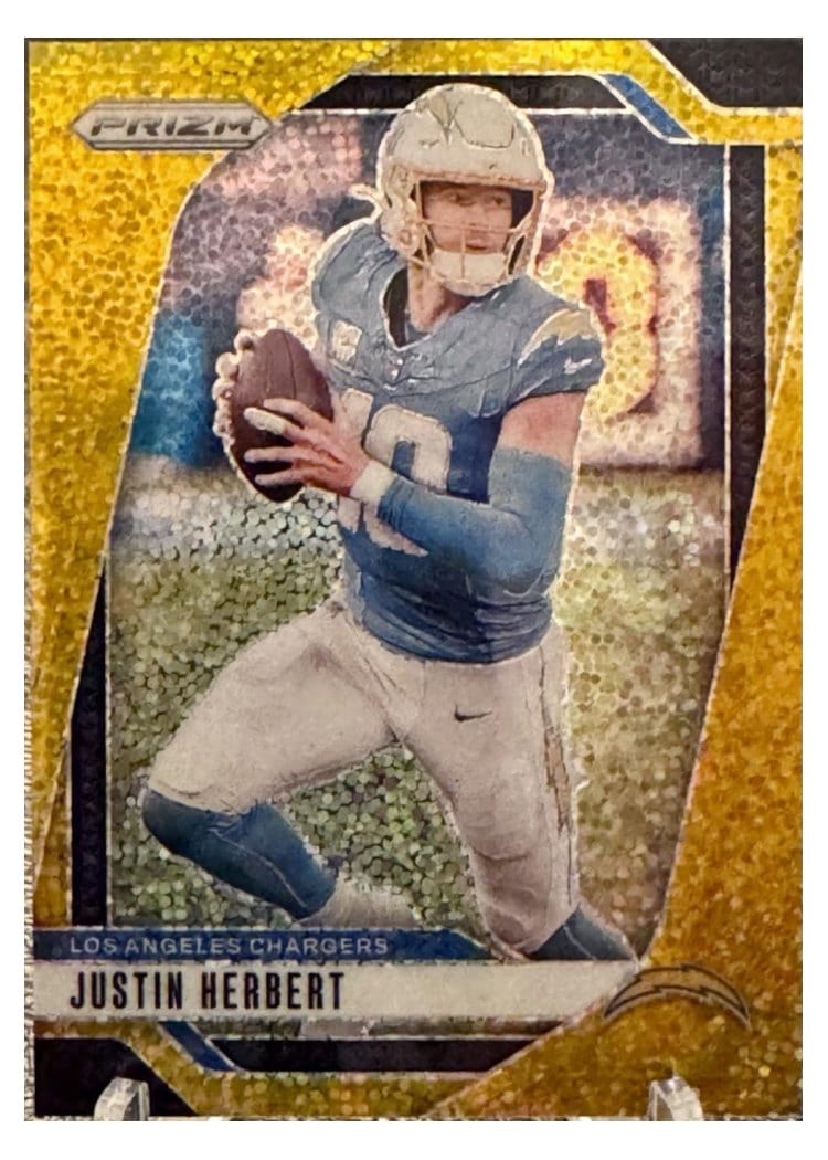 2024 Panini Prizm Base Set Justin Herbert #157 card