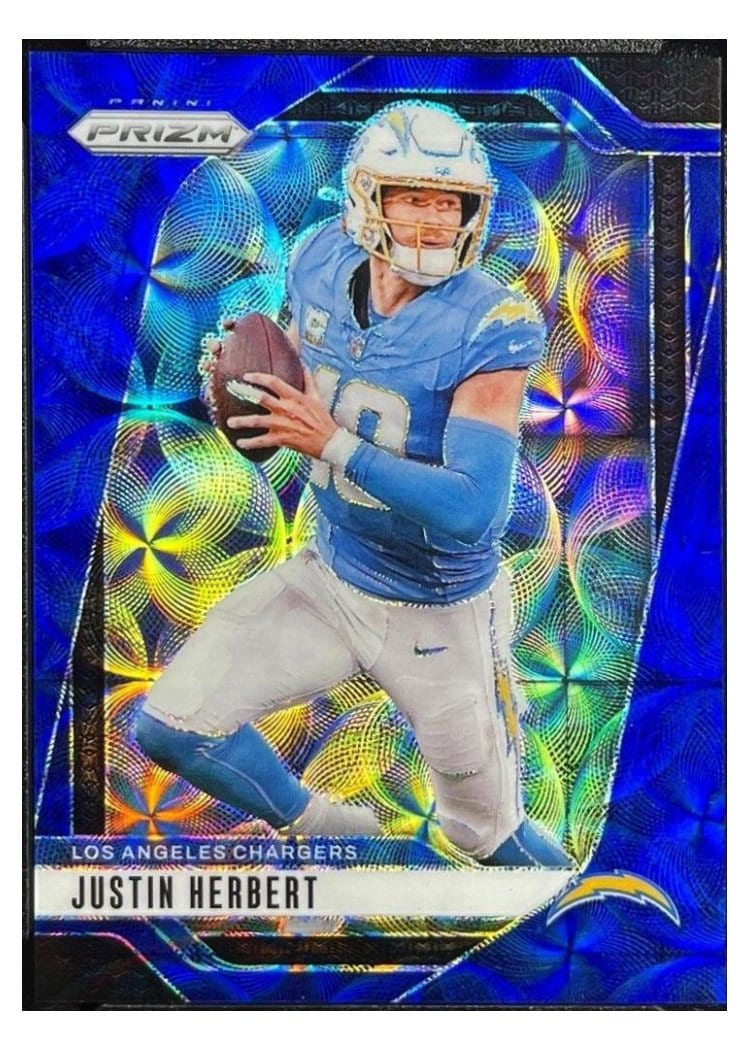 2024 Panini Prizm Base Set Justin Herbert #157 card