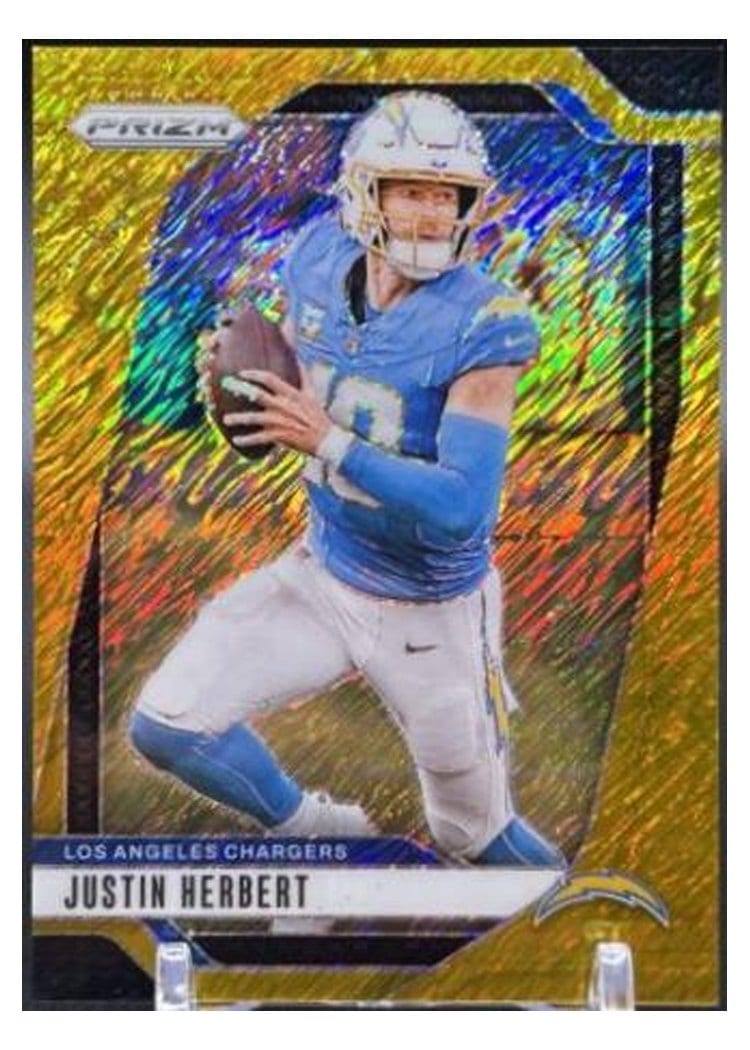 2024 Panini Prizm Base Set Justin Herbert #157 card