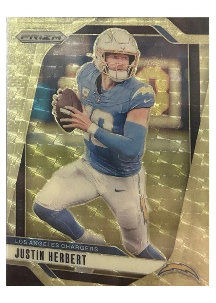 2024 Panini Prizm Base Set Justin Herbert #157 card
