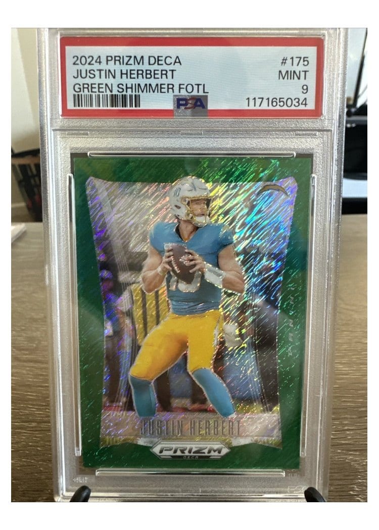 2024 Panini Prizm Base Set Justin Herbert #157 card