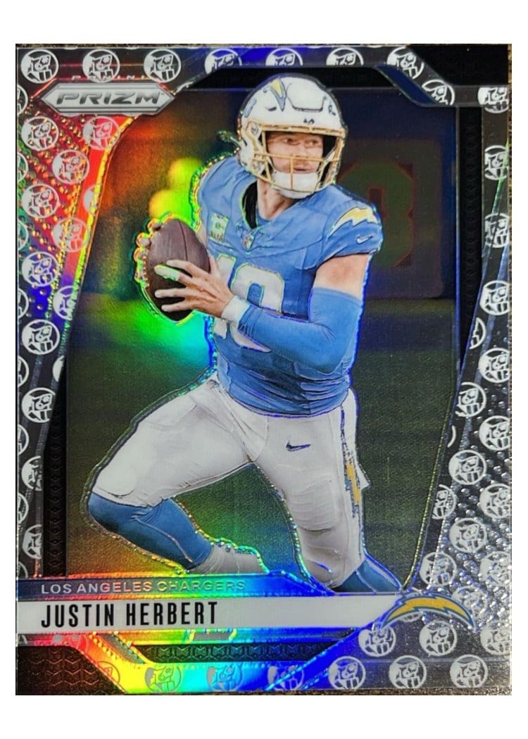 2024 Panini Prizm Base Set Justin Herbert #157 card