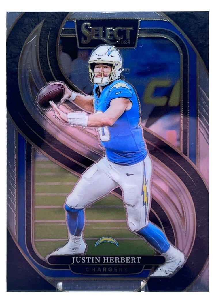 2024 Panini Select Base Set Justin Herbert #131 card