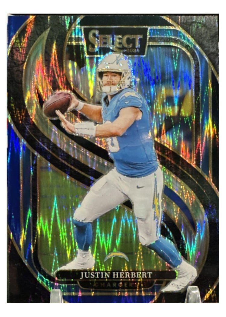 2024 Panini Select Base Set Justin Herbert #131 card