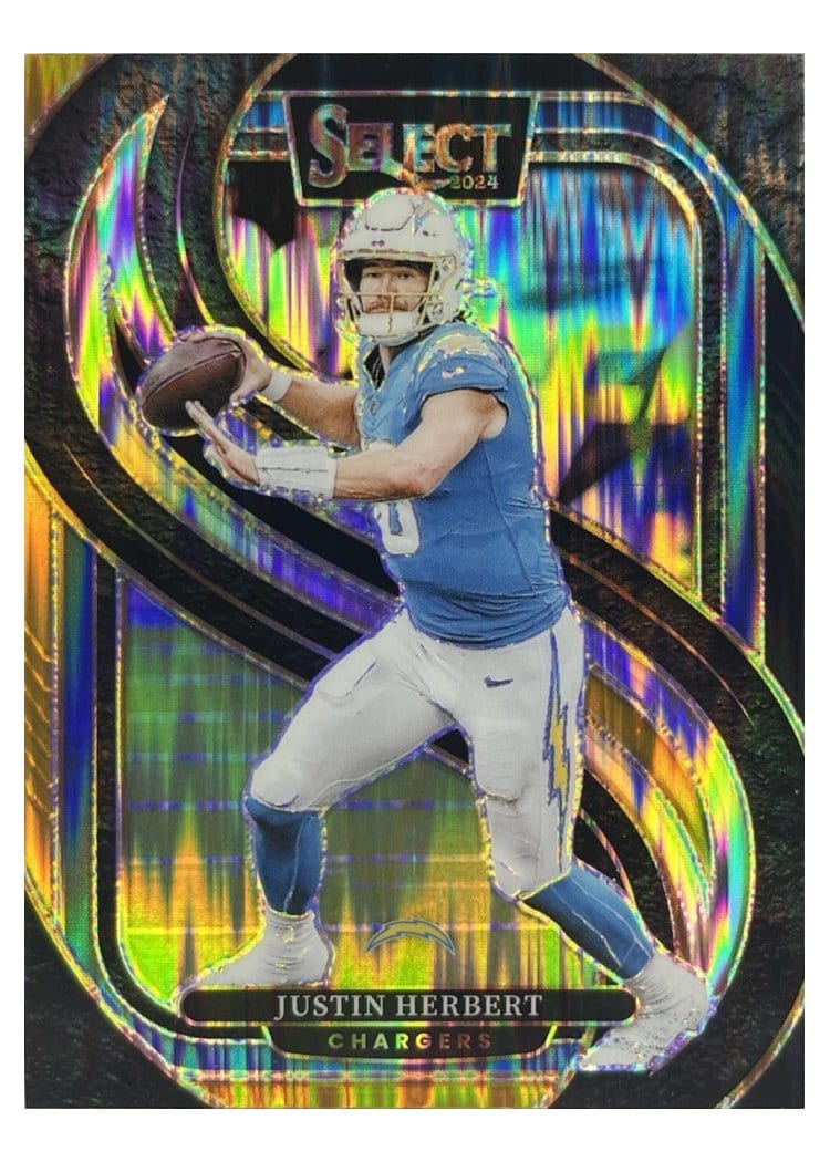 2024 Panini Select Base Set Justin Herbert #131 card