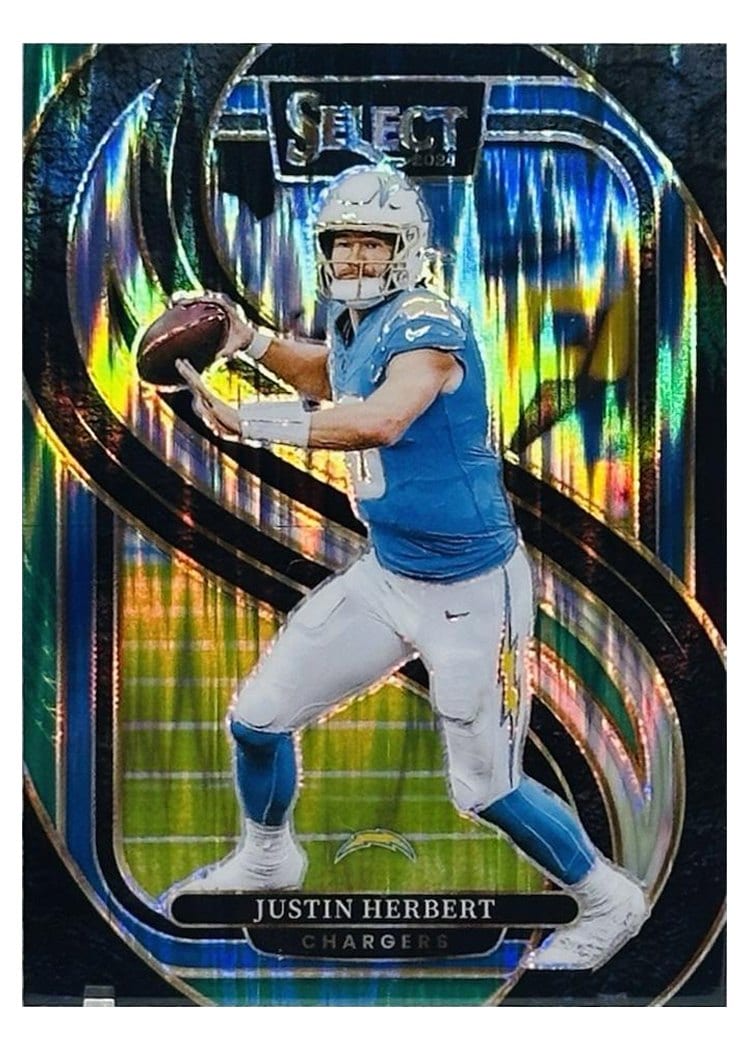 2024 Panini Select Base Set Justin Herbert #131 card