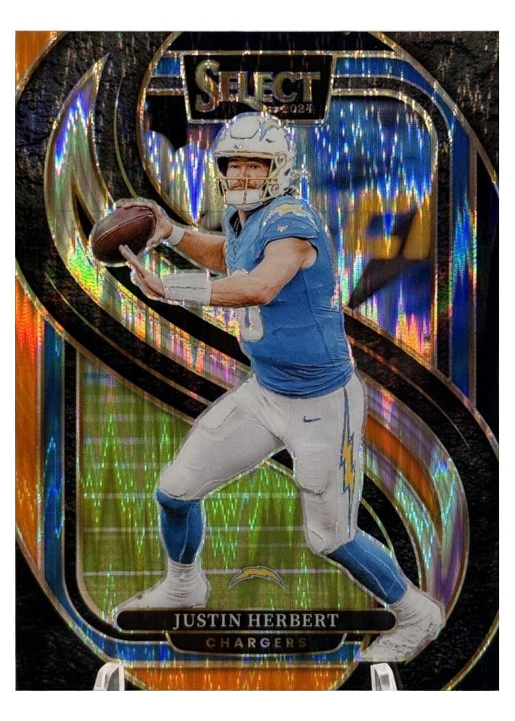 2024 Panini Select Base Set Justin Herbert #131 card