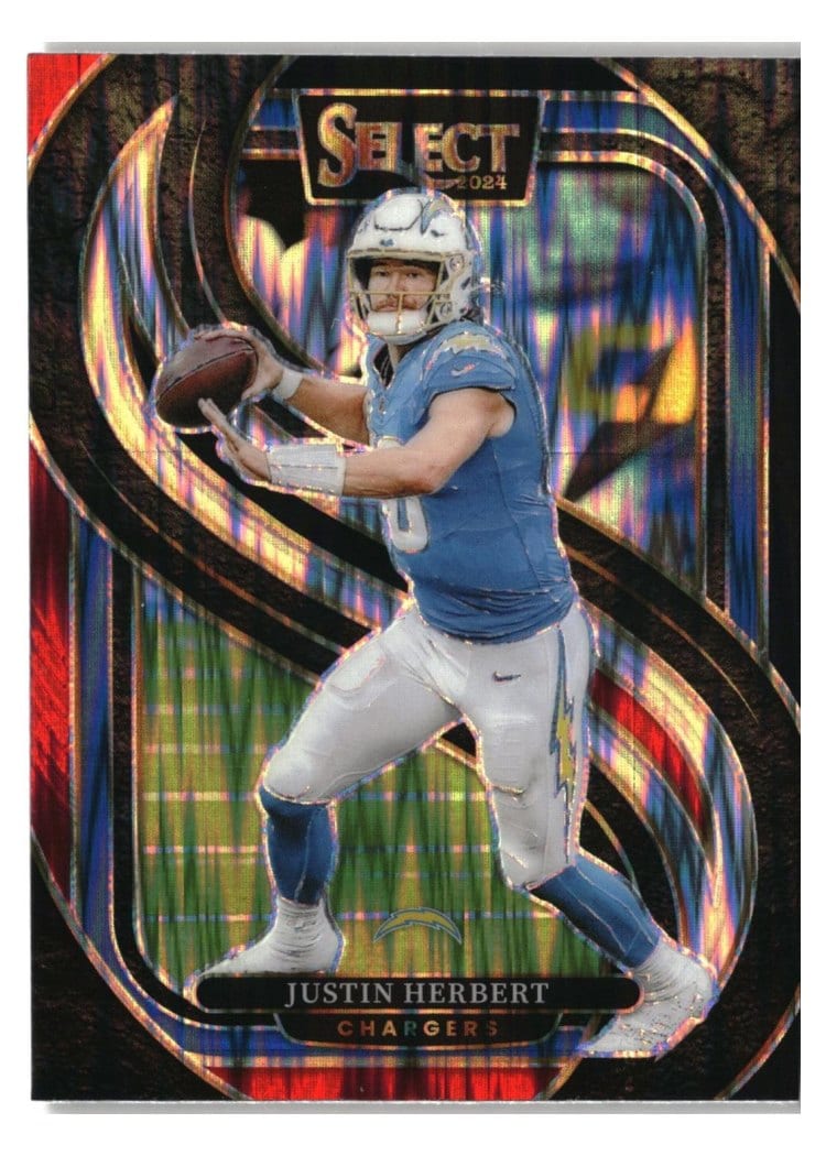 2024 Panini Select Base Set Justin Herbert #131 card