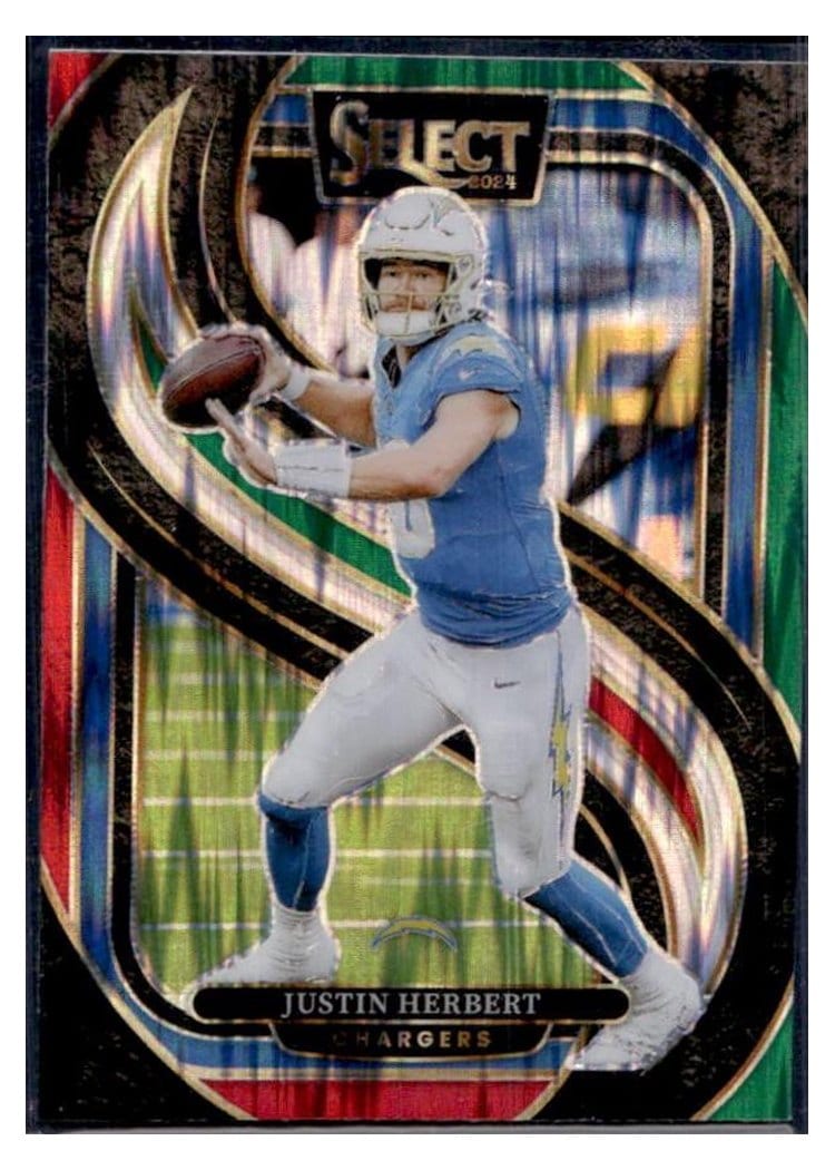 2024 Panini Select Base Set Justin Herbert #131 card