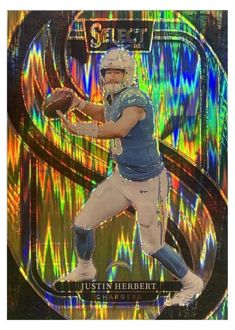 2024 Panini Select Base Set Justin Herbert #131 card