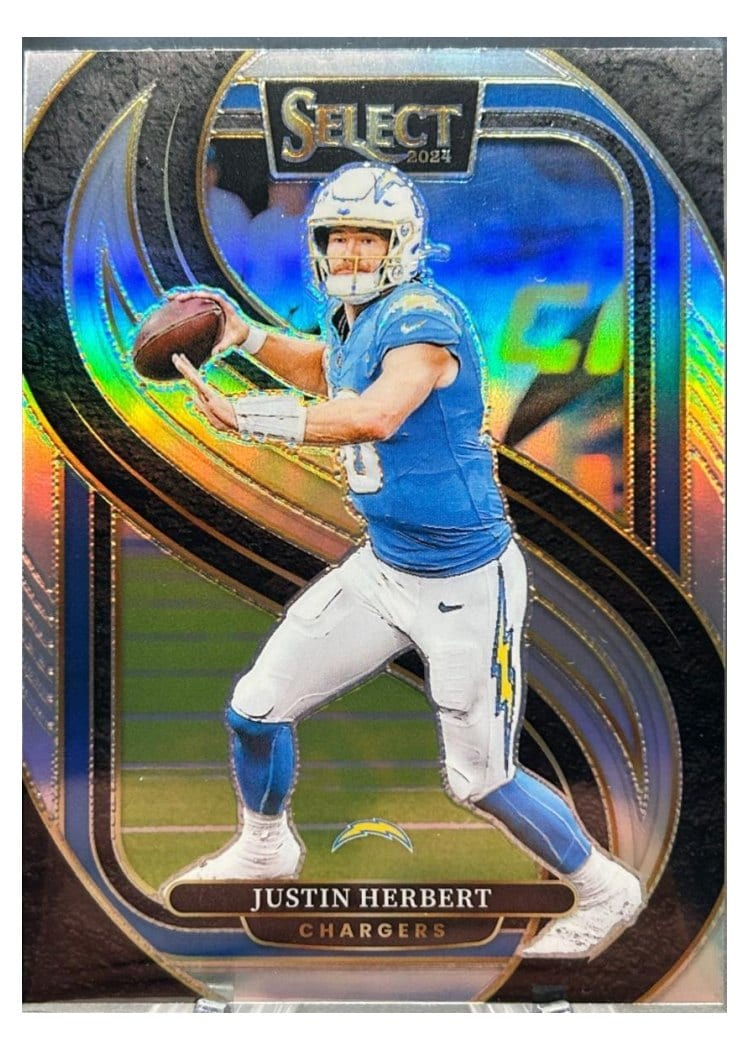2024 Panini Select Base Set Justin Herbert #131 card