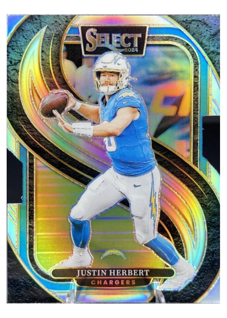 2024 Panini Select Base Set Justin Herbert #131 card