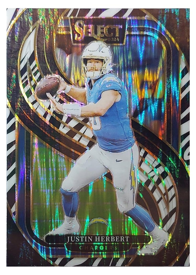 2024 Panini Select Base Set Justin Herbert #131 card