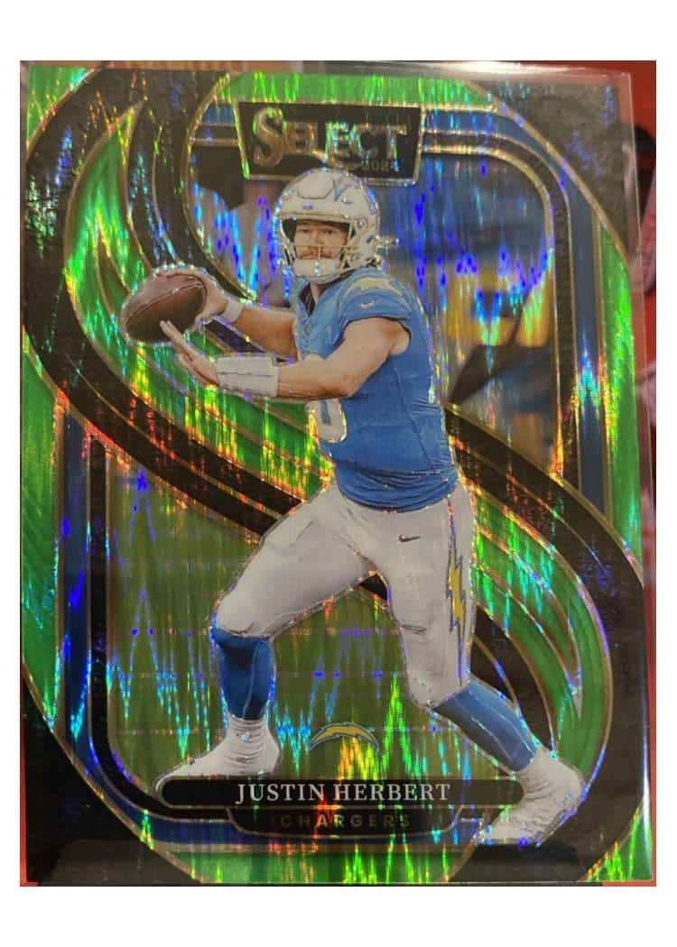 2024 Panini Select Base Set Justin Herbert #131 card