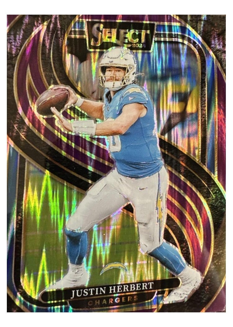 2024 Panini Select Base Set Justin Herbert #131 card
