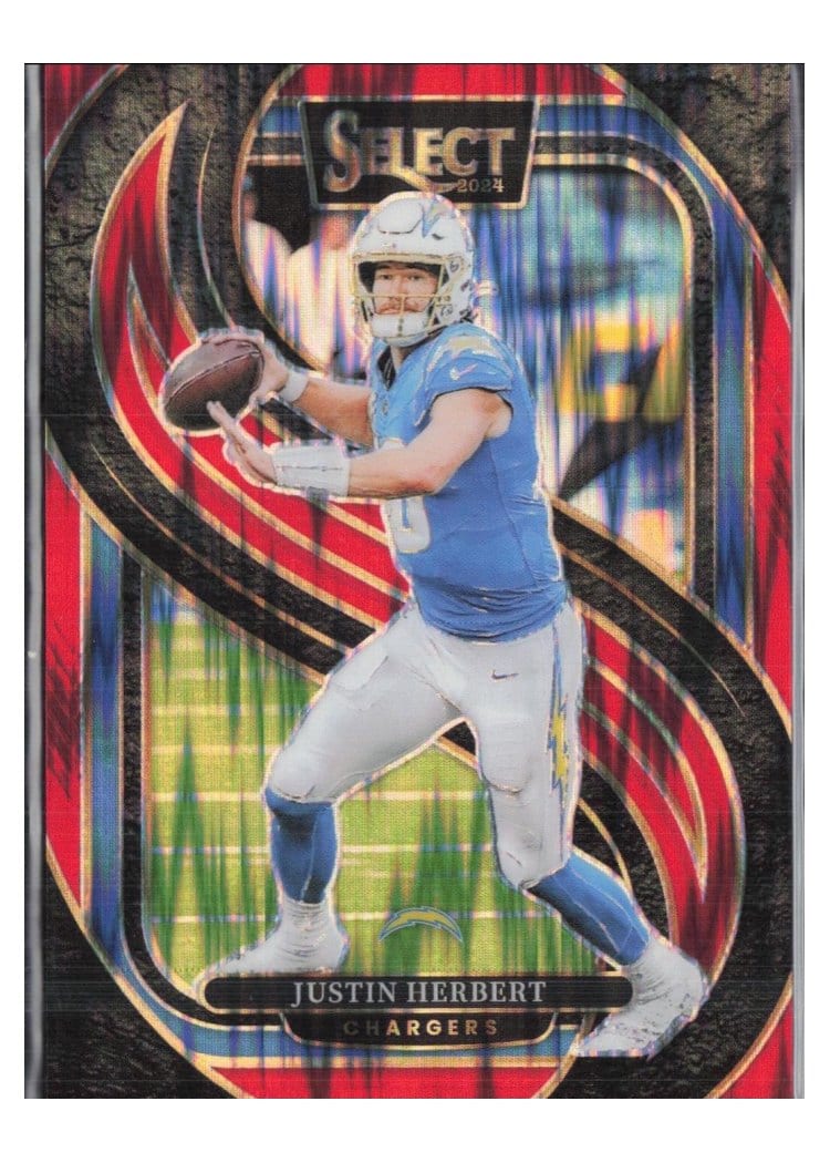 2024 Panini Select Base Set Justin Herbert #131 card