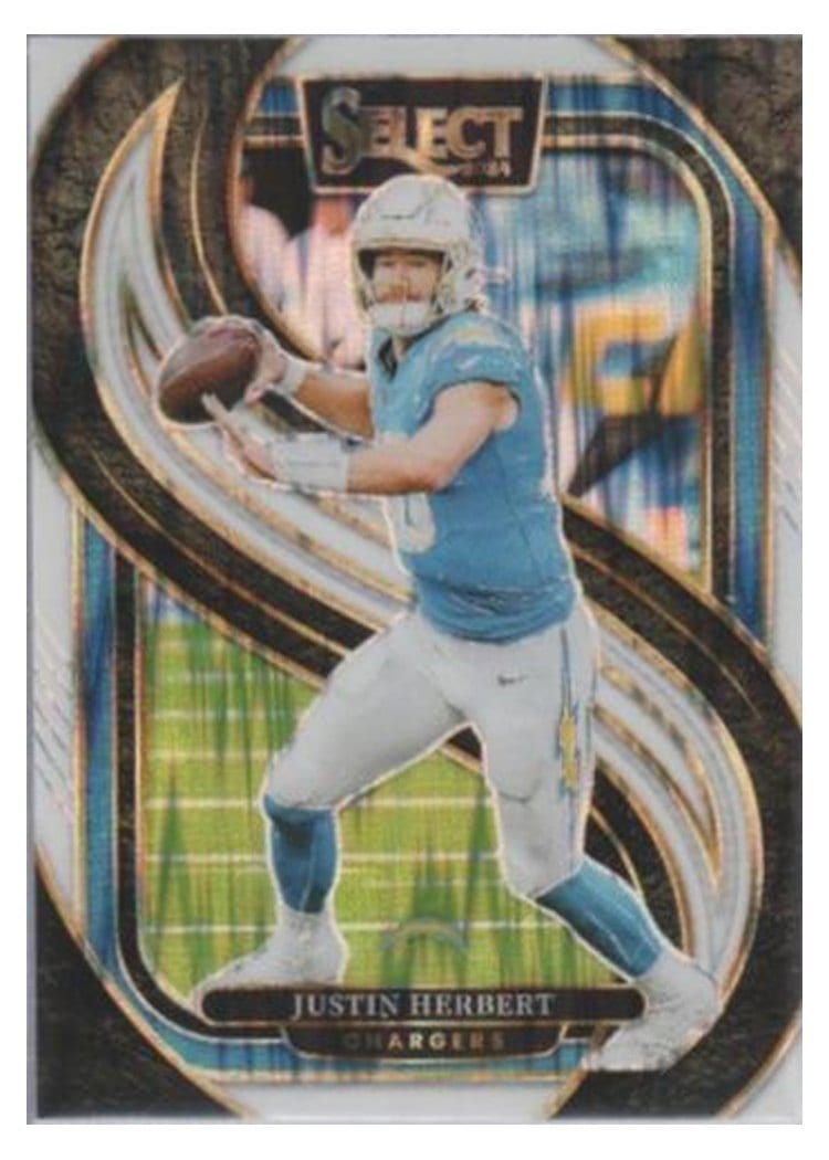 2024 Panini Select Base Set Justin Herbert #131 card