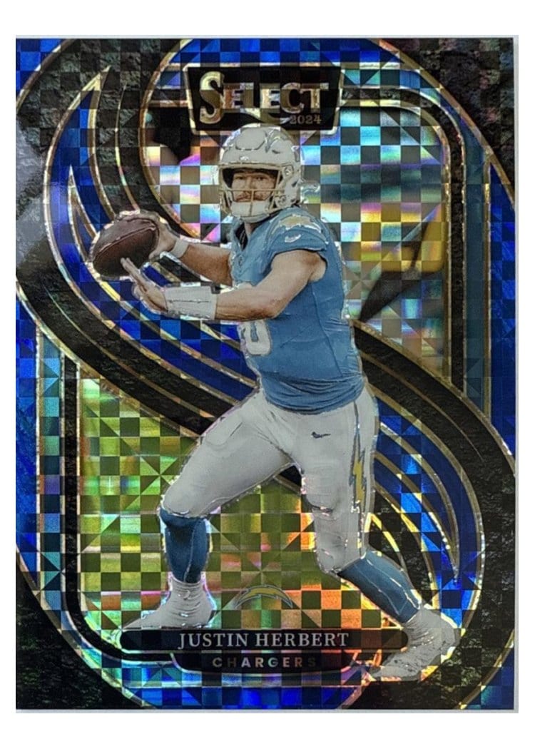 2024 Panini Select Base Set Justin Herbert #131 card