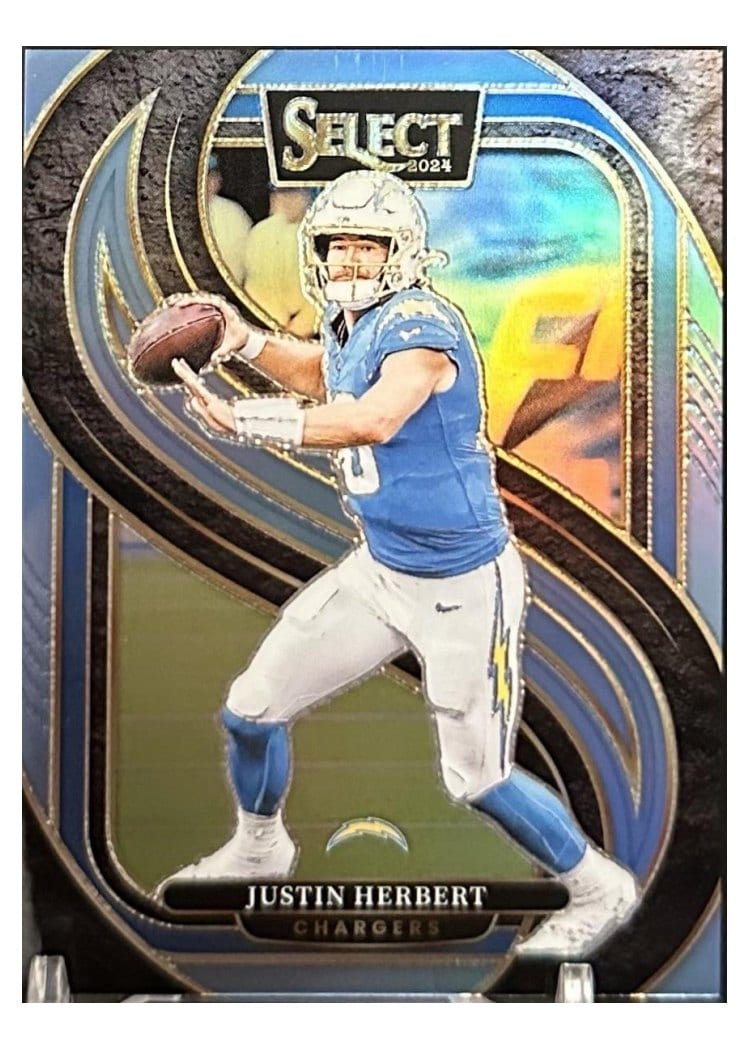 2024 Panini Select Base Set Justin Herbert #131 card
