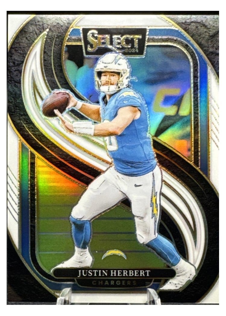 2024 Panini Select Base Set Justin Herbert #131 card