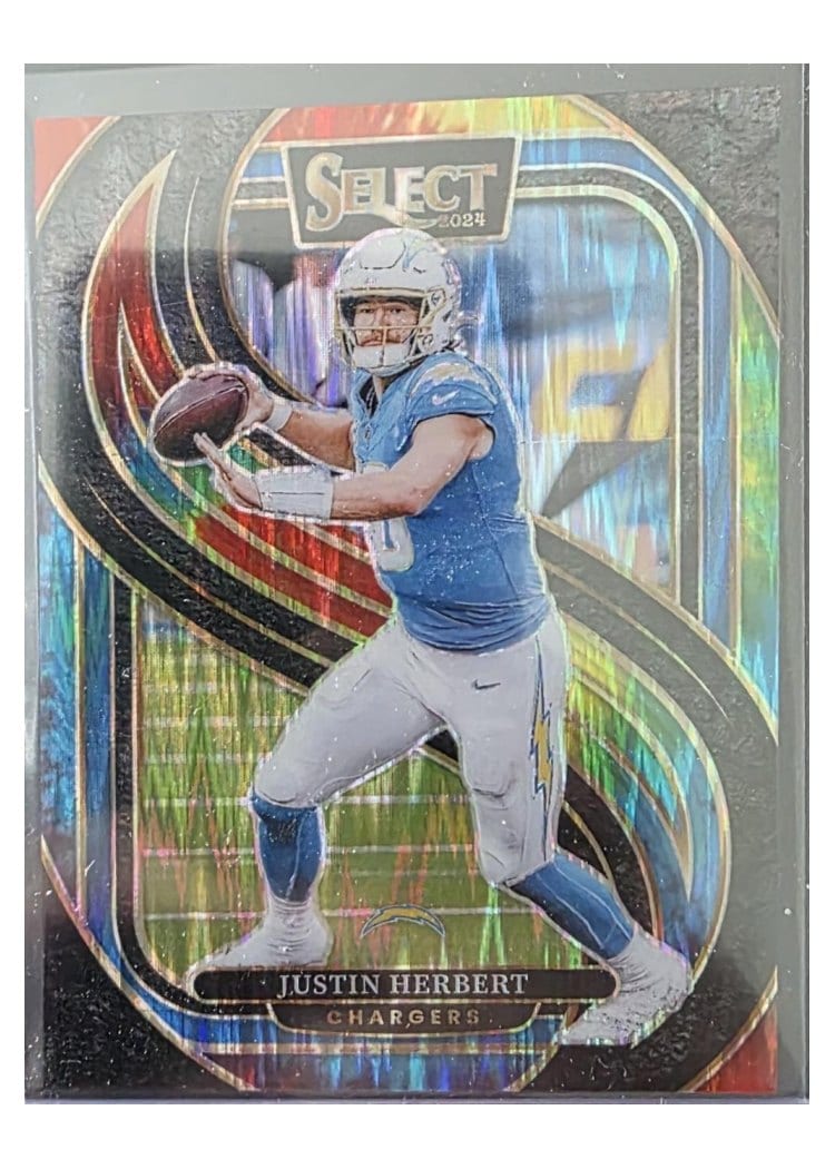 2024 Panini Select Base Set Justin Herbert #131 card