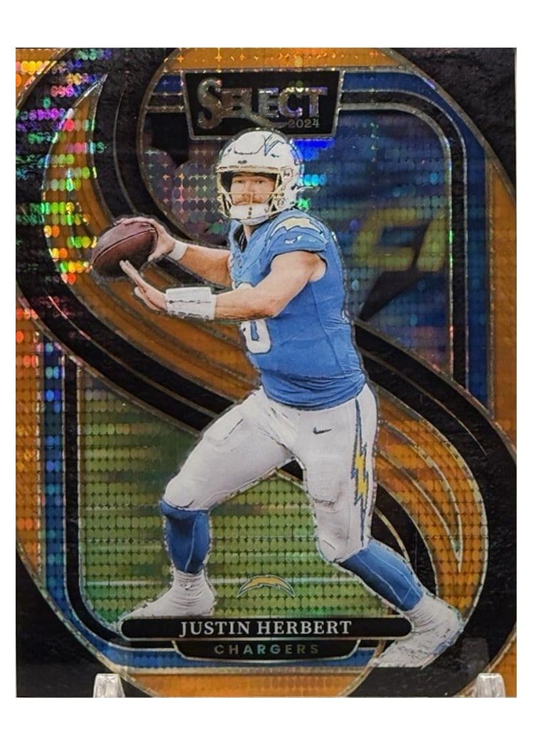 2024 Panini Select Base Set Justin Herbert #131 card