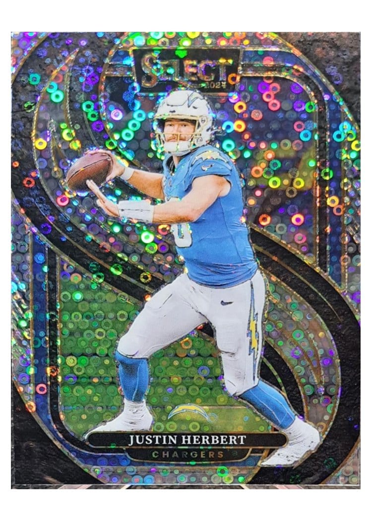 2024 Panini Select Base Set Justin Herbert #131 card
