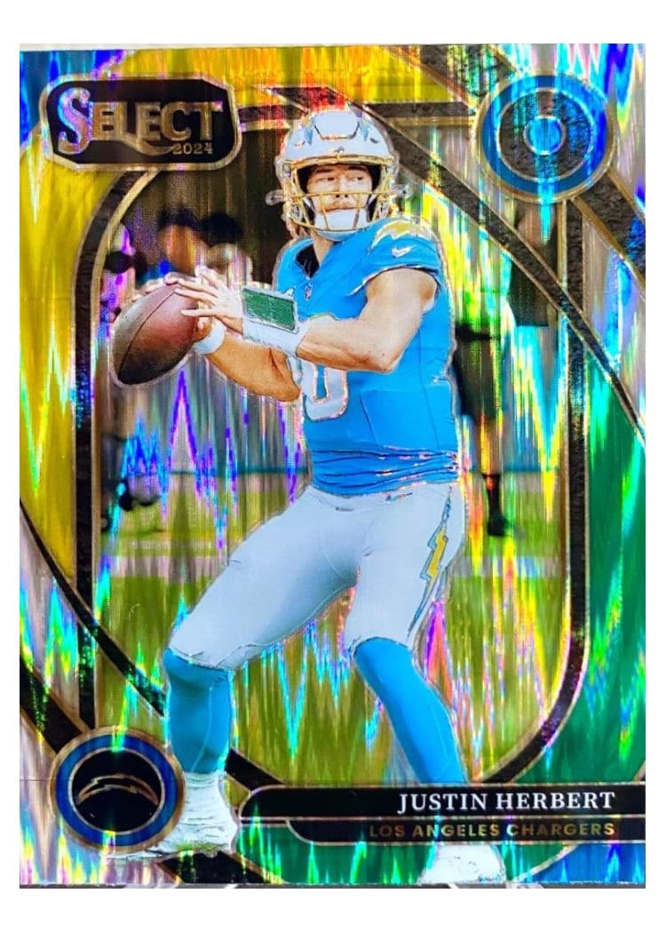 2024 Panini Select Base Set Justin Herbert #232 card