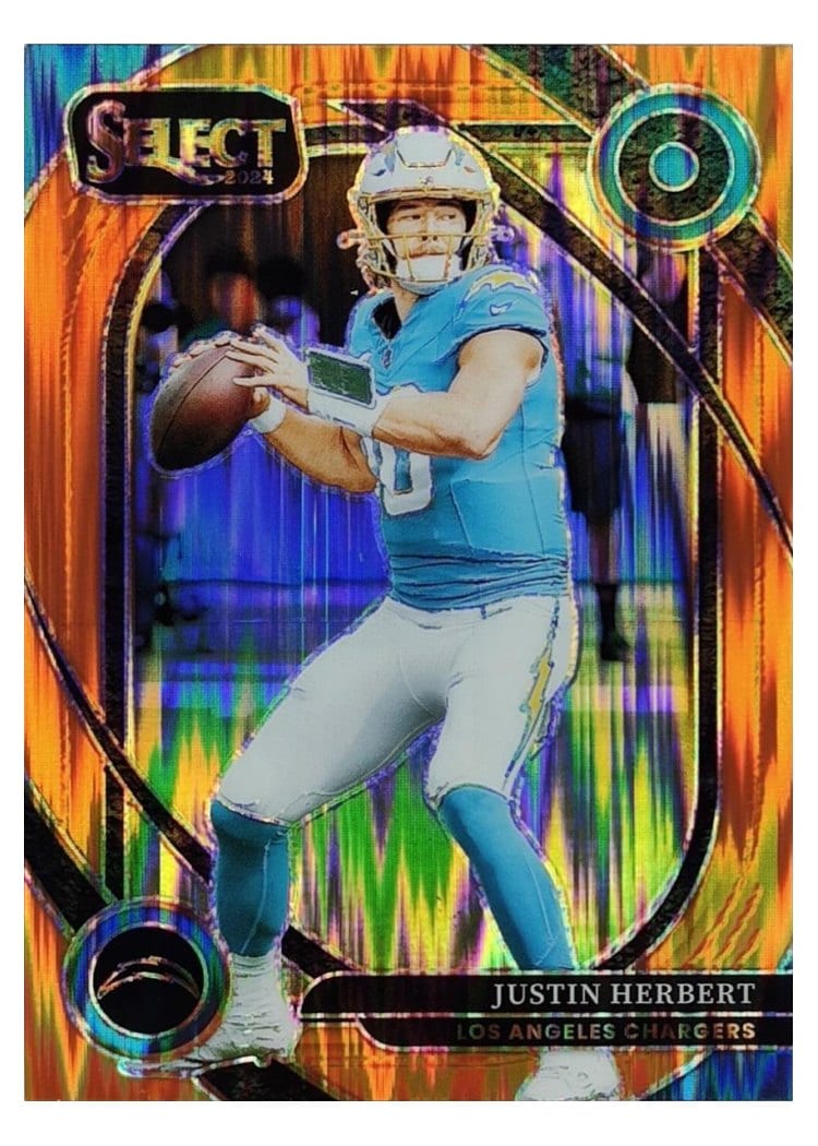 2024 Panini Select Base Set Justin Herbert #232 card