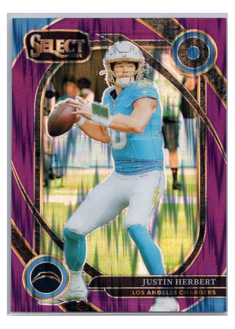 2024 Panini Select Base Set Justin Herbert #232 card