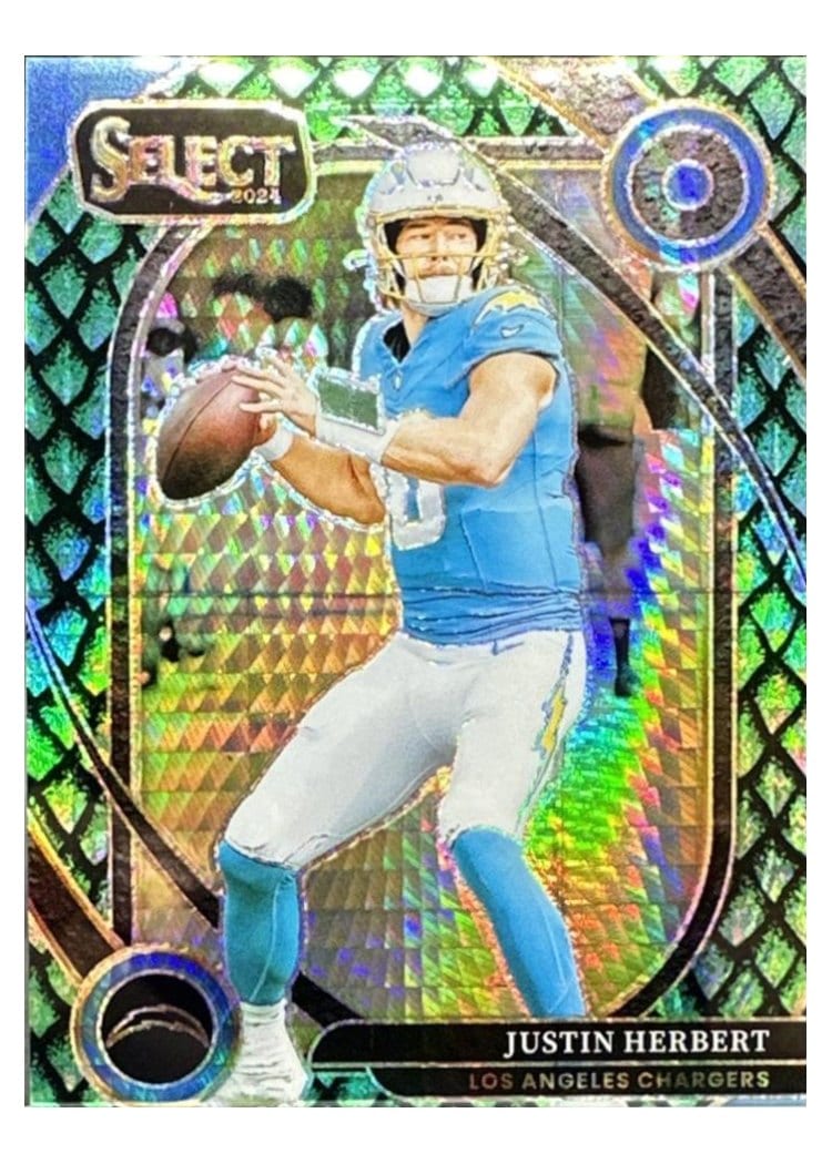 2024 Panini Select Base Set Justin Herbert #232 card