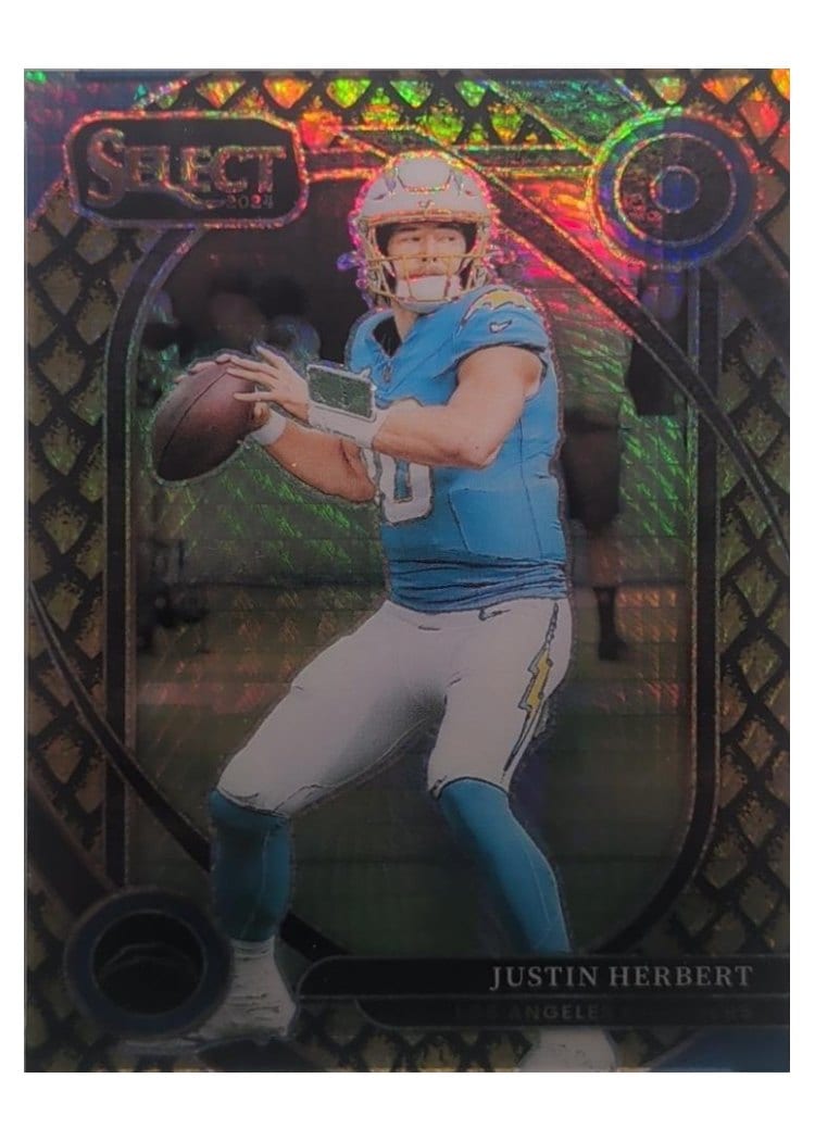 2024 Panini Select Base Set Justin Herbert #232 card