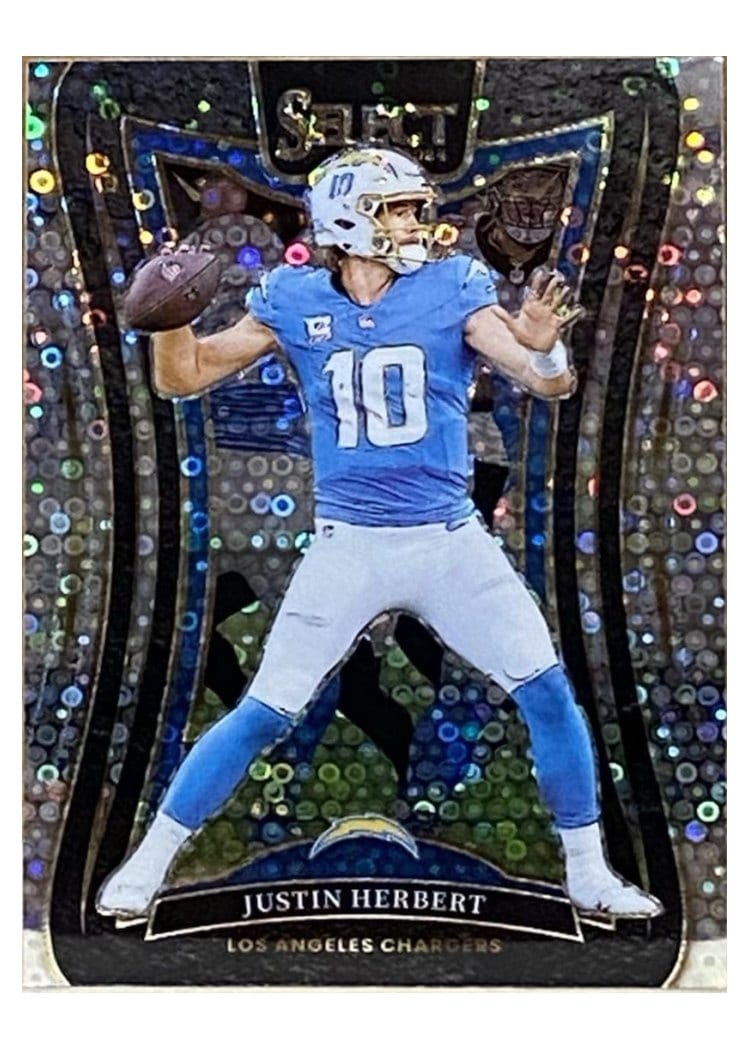 2024 Panini Select Base Set Justin Herbert #395 card