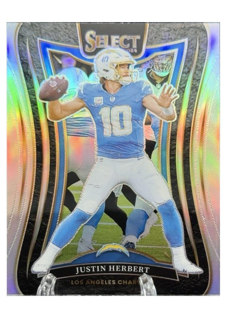 2024 Panini Select Base Set Justin Herbert #395 card