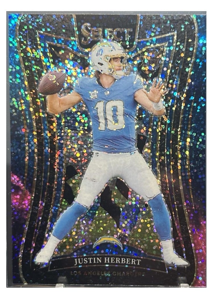 2024 Panini Select Base Set Justin Herbert #395 card