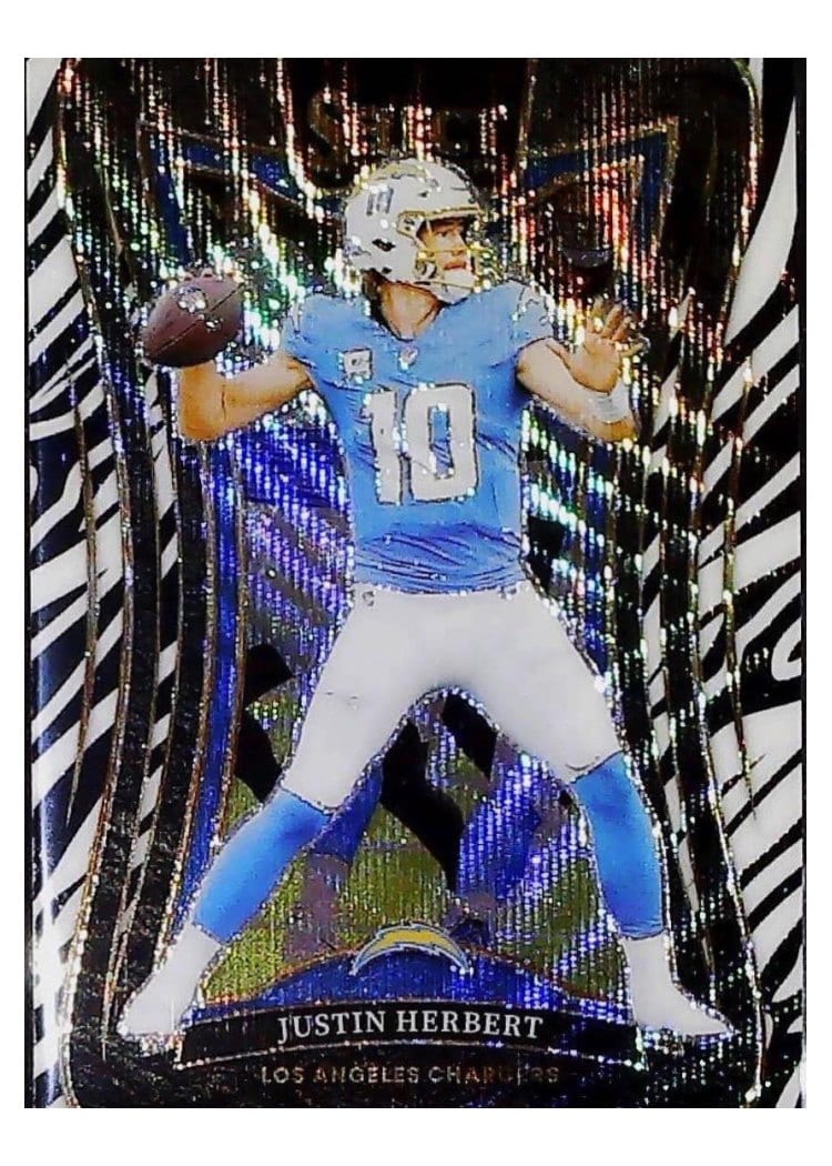 2024 Panini Select Base Set Justin Herbert #395 card