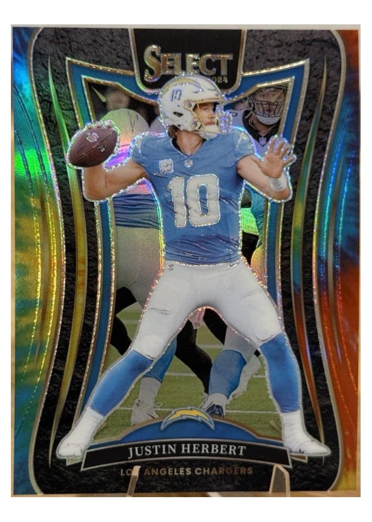2024 Panini Select Base Set Justin Herbert #395 card