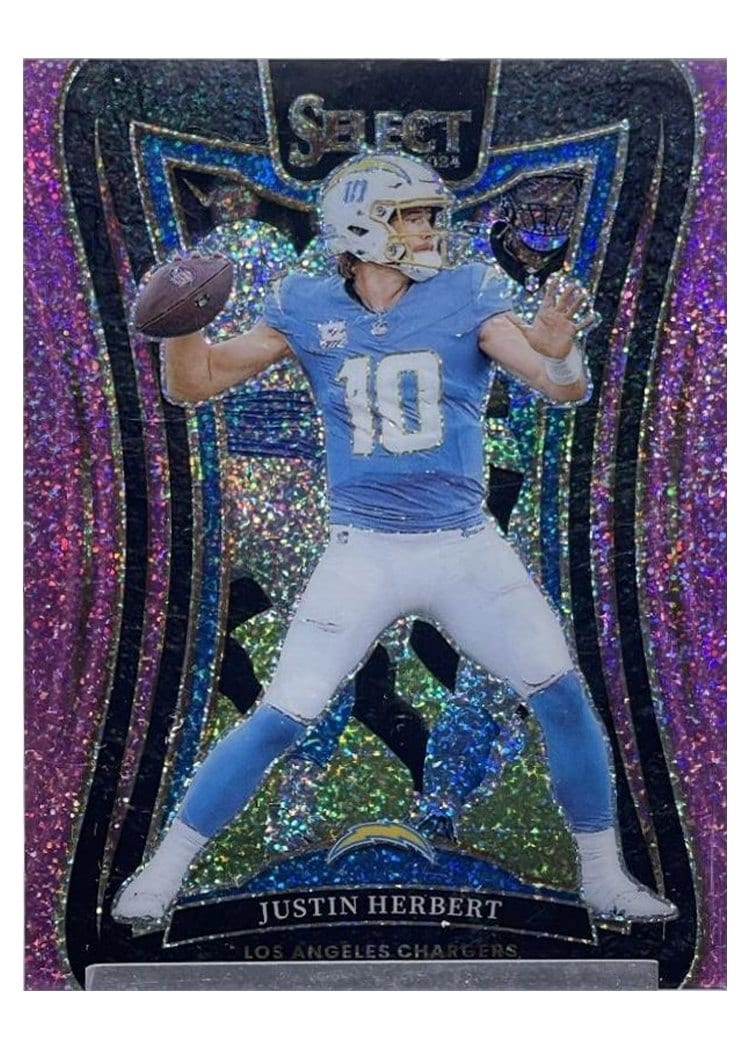 2024 Panini Select Base Set Justin Herbert #395 card