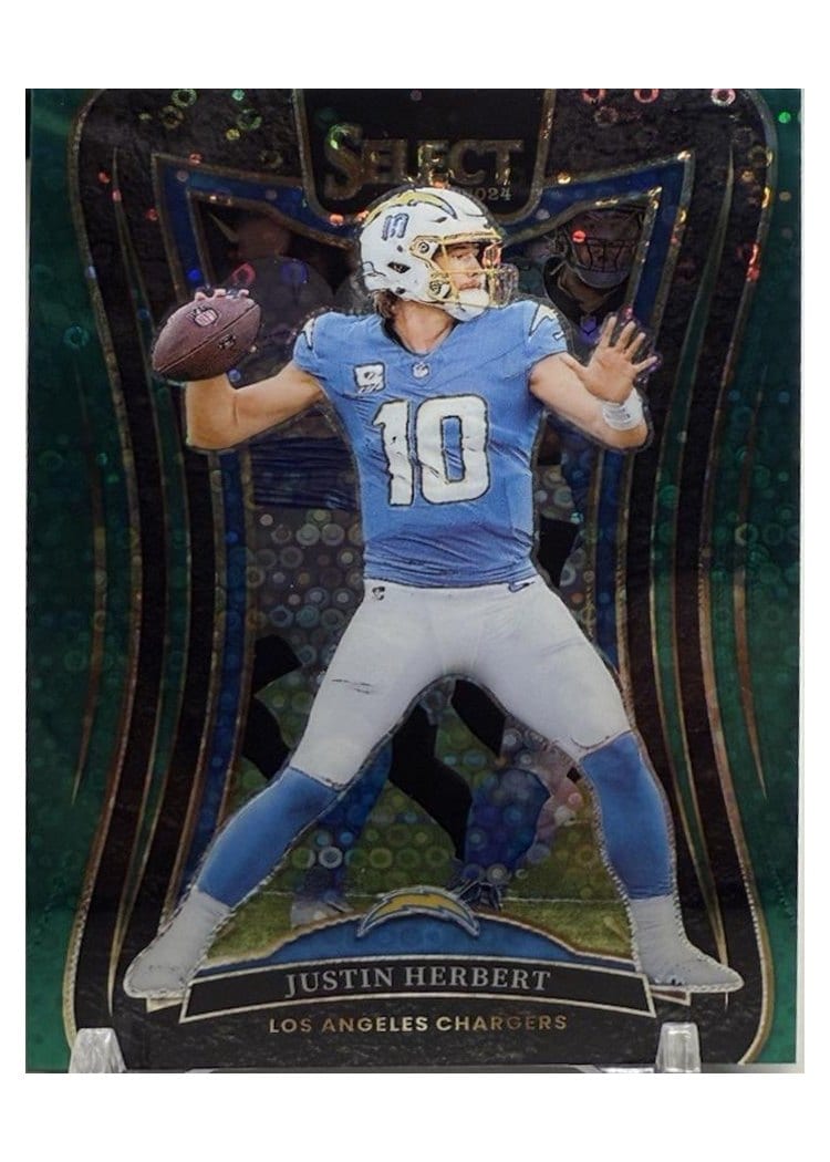 2024 Panini Select Base Set Justin Herbert #395 card