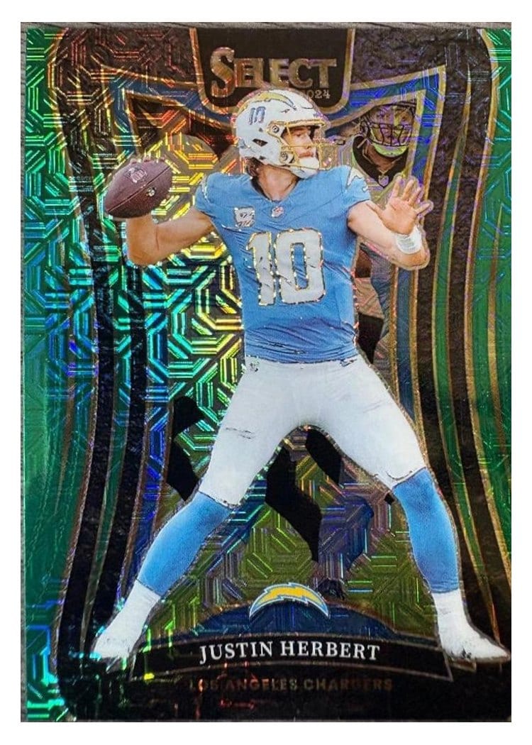 2024 Panini Select Base Set Justin Herbert #395 card